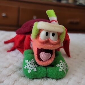 vintage 1989 McDonald's Disney The Little Mermaid Sebastian plush Christmas orna